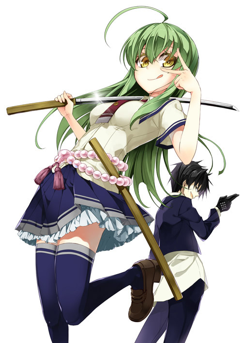 Busou Shoujo Machiavellianism - , Anime art, Anime, Longpost