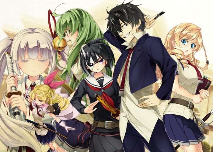 Busou Shoujo Machiavellianism - , Anime art, Anime, Longpost