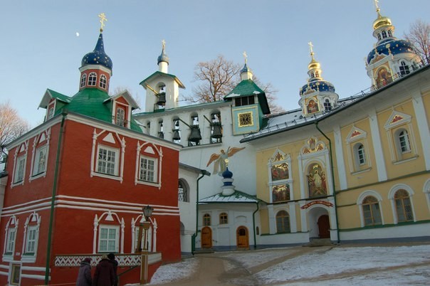 Dormition Pskov-Caves Monastery - My, Orthodoxy, Pskov region, Pechora, Long-post, Monastery, Longpost