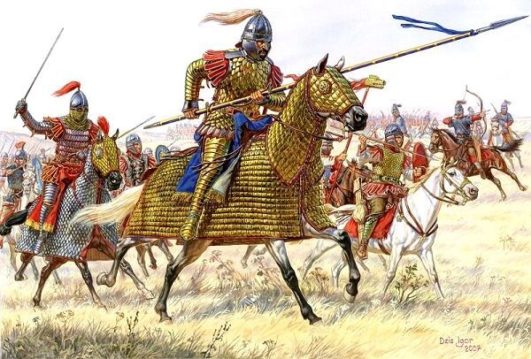 Cataphracts are the forerunners of knights. - Cataphracts, Cataphracts, Cavalry, Story, Longpost