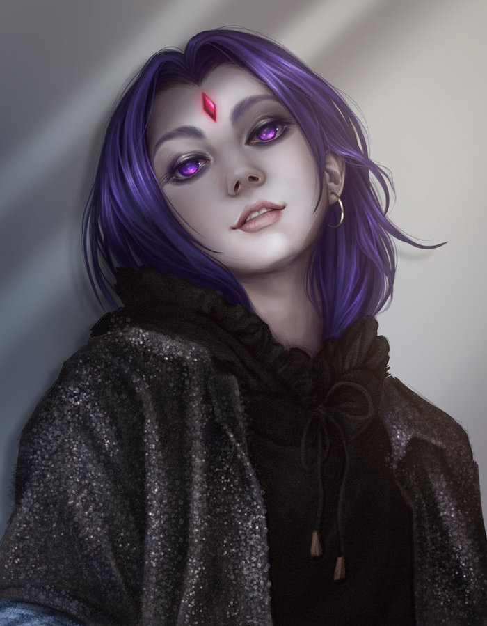 Casual Raven - Deviantart, Art, Drawing, Comics, Dc comics, Dzy daria