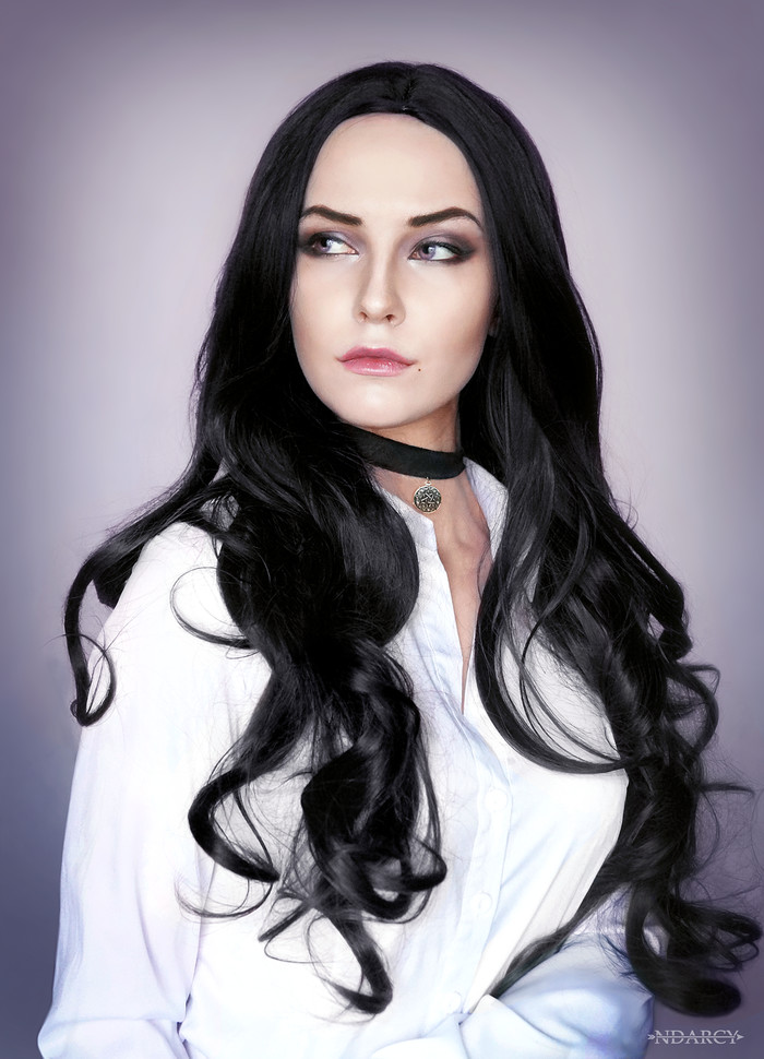 Yennefer make up! - Йеннифер, Ведьмак, Красивая девушка, Косплей, Nmamontova