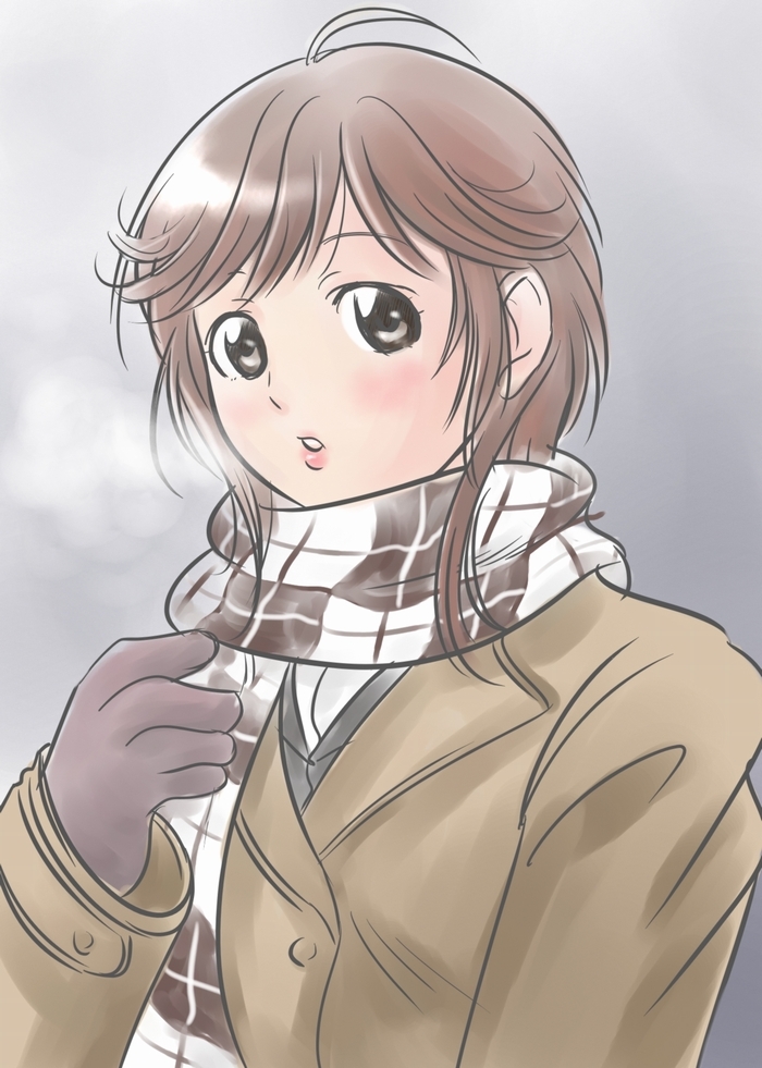 Rihoko Sakurai - Rihoko Sakurai, Amagami, Anime Art, Длиннопост