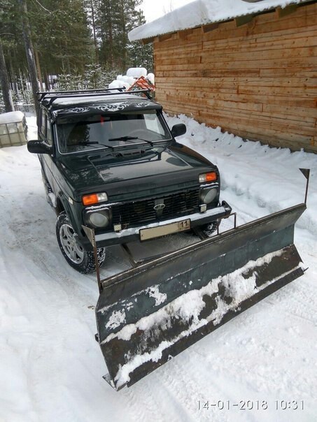 Better than a thousand utilities - Snow blower, Niva, The photo