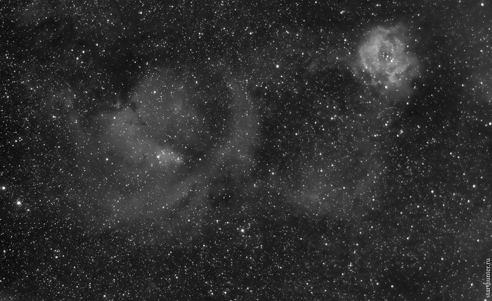   NGC 2237 , 14  2017 . , , , , Canon, Starhunter, 