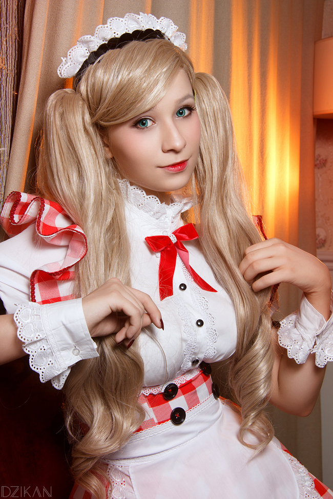 Persona 5 - Takamaki Anne! Persona 5, Ann Takamaki, Maid DLC, Aishiteraburu, , Mao Dzikan,  , , 