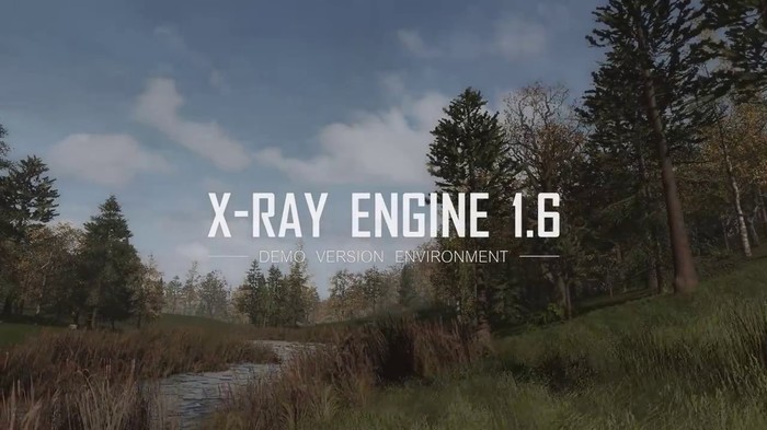 Original X-Ray Engine 1.6 demo version environment - , Stalker, Ray of Hope, beauty, Games, Video, Longpost