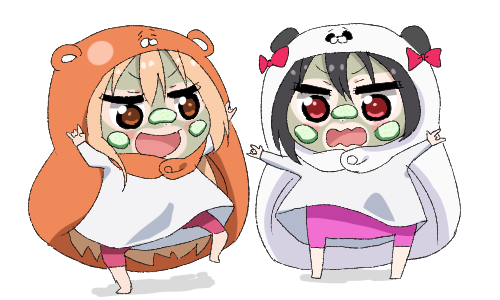 Himouto! Umaru-chan x Love Live! - Аниме, Anime Art, Himouto! Umaru-chan, Love live! School Idol Project, Кроссовер, Длиннопост