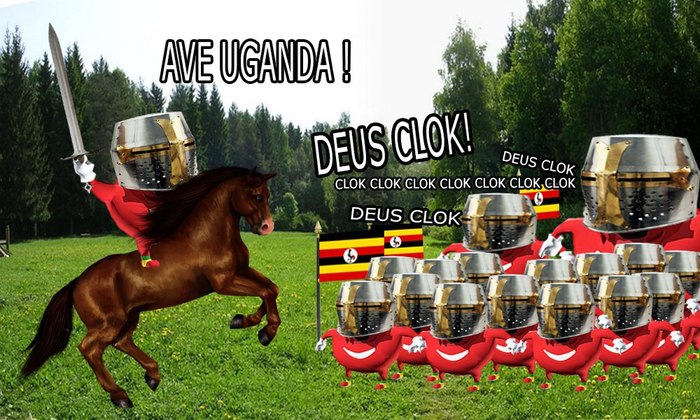 Free VRchat from infidels! - Uganda, Vrchat, Deus Vult, From the network, Ugandan Knuckles