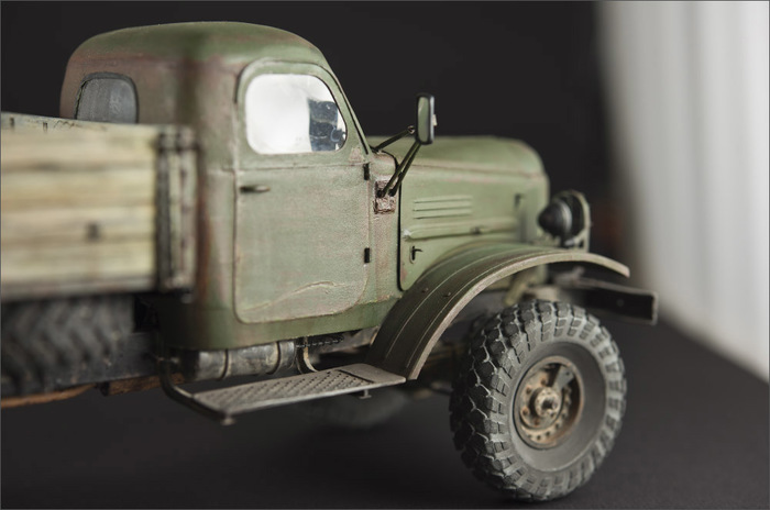 Paper model Zil-157 - Stand modeling, Modeling, Zil, Longpost, Paper