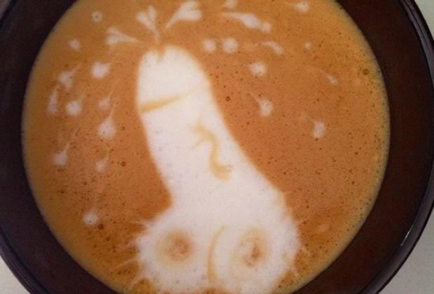 When a barista likes a girl - NSFW, Penis, Coffee, Barista, Entertainer