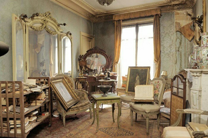 A 70-Year-Long Mystery: An Apartment That Hasn't Been Opened Since 1939 - The secret is revealed, France, Painting, Longpost