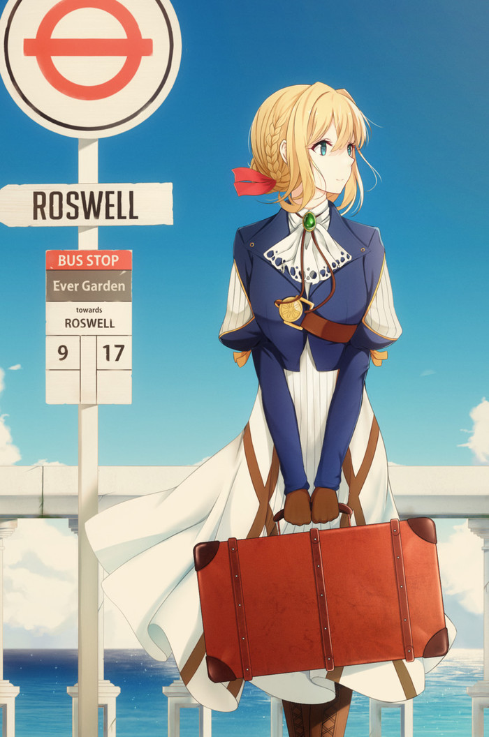 Anime Art , Anime Art, Violet evergarden