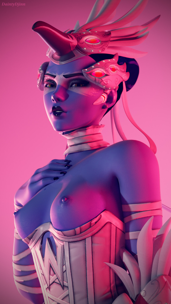 Widowmaker - NSFW, Overwatch, Widowmaker, Daintydjinn