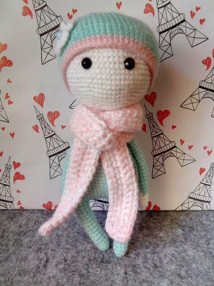 baby doll - My, Amigurumi, Crochet, Doll