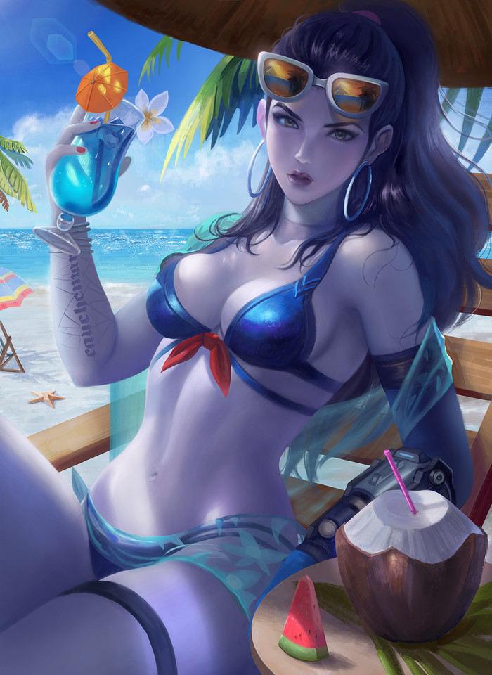 Amelie Lacroix Overwatch, Widowmaker, Frank Lee