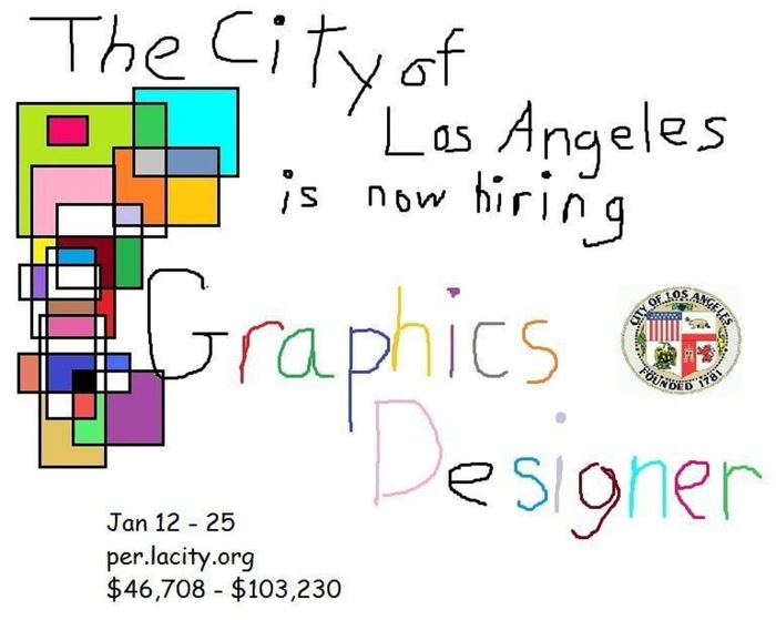 Los Angeles is looking for a designer - Los Angeles, Designer, , Funny ads