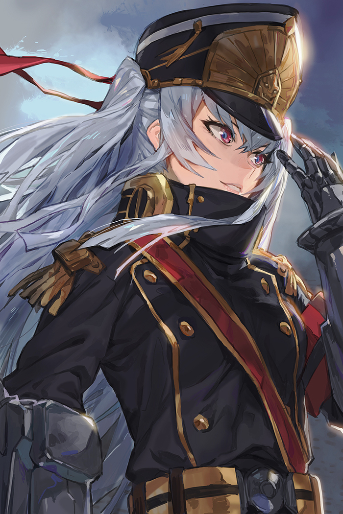 Altair
 - Re:creators, Anime art, Anime, Longpost, Gunpuku no Himegimi