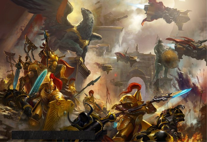     ... Warhammer 40k, Adeptus Custodes, Wh Art, Wh back