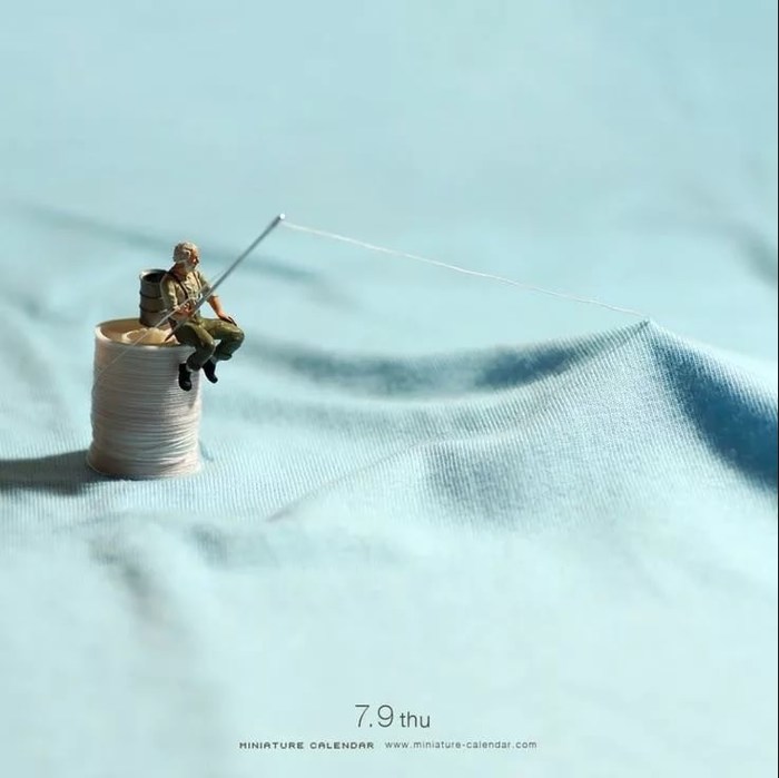 Little Miracles - Life in Miniatures by Tanaka Tatsuya. - Little people, Miniature, Figurine, The photo, A life, Hobby, Longpost, Figurines