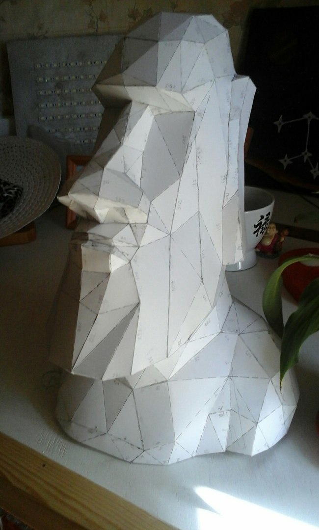 My work in papercraft - My, Rukozhop, Papercraft, Longpost