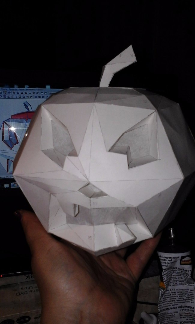 My work in papercraft - My, Rukozhop, Papercraft, Longpost