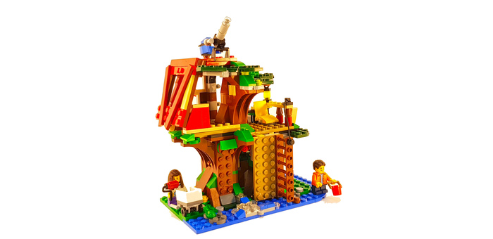 LEGO CREATOR 31053 review - Treehouse. - My, Lego, Overview, Constructor, , , Longpost