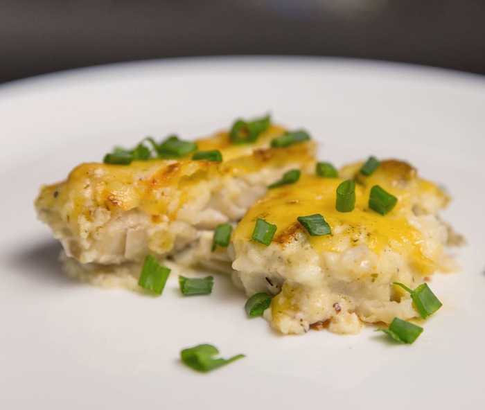 Pollock baked in the oven with cheese sauce - My, Video recipe, , Pollock, Recipe, Cooking