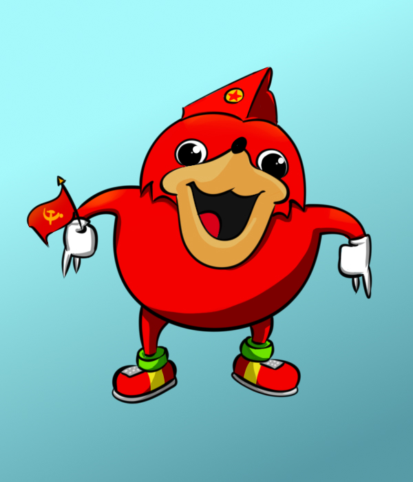 Knuckles pioneer. - My, Knuckles, Vrchat, Uganda, Art, Ugandan Knuckles