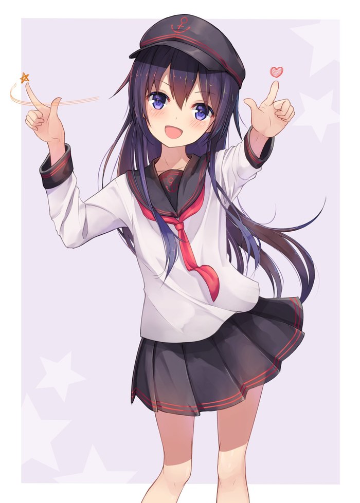    . , Kantai Collection, Akatsuki, Anime Art