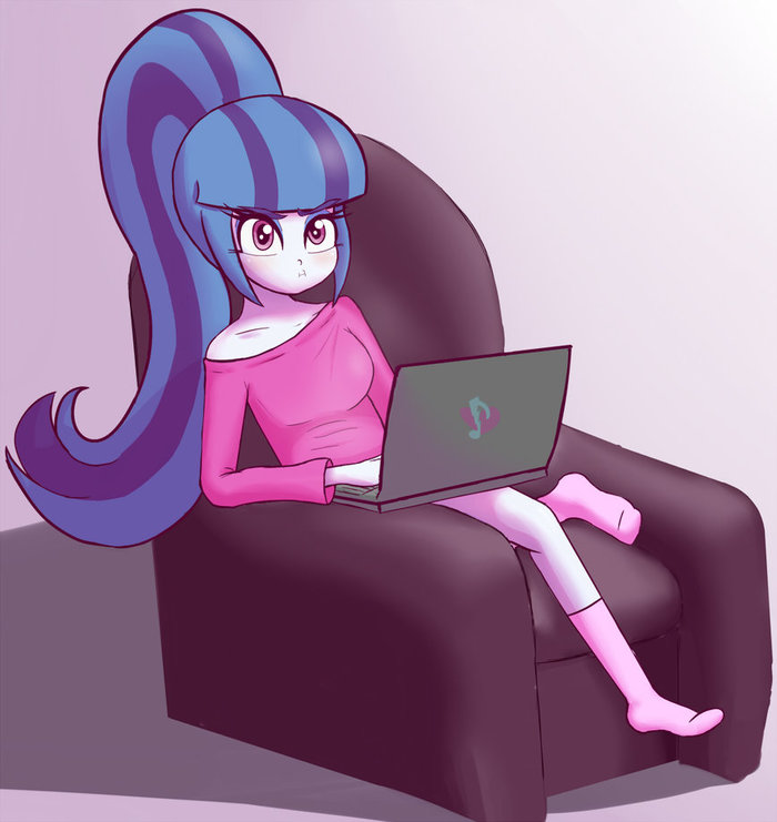 Computing Sonata - My little pony, Equestria girls, Sonata dusk