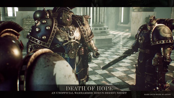 Death of Hope!   +    Warhammer 40k, Warhammer 30k, Death of Hope, , , 3D 