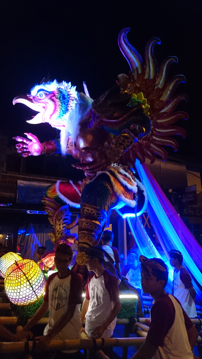 Balinese New Year. Parade of monsters Ogo-Ogo. | №8 (Photo, Video) - My, Bali, New Year, Video, The photo, Movement is life, Traditions, Indonesia, Holidays, Longpost