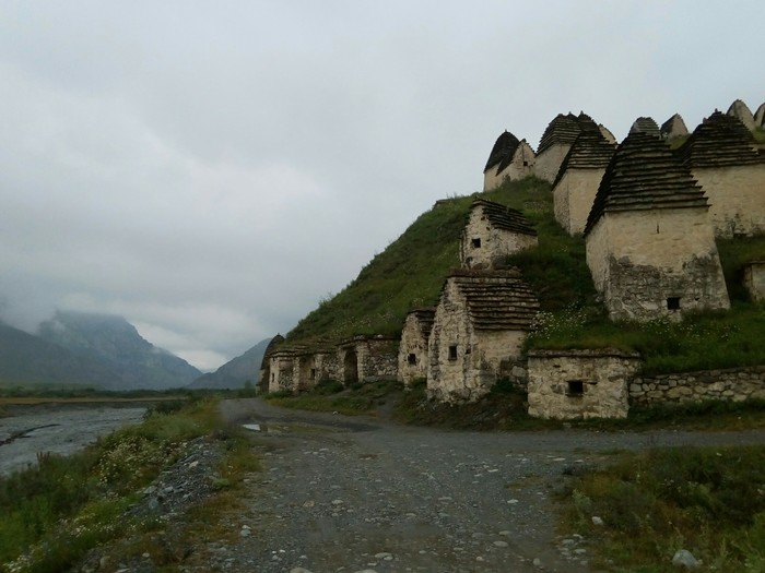City of the dead. Dargavs village, North Ossetia. - Crypt, Dargavs, City of the Dead, My