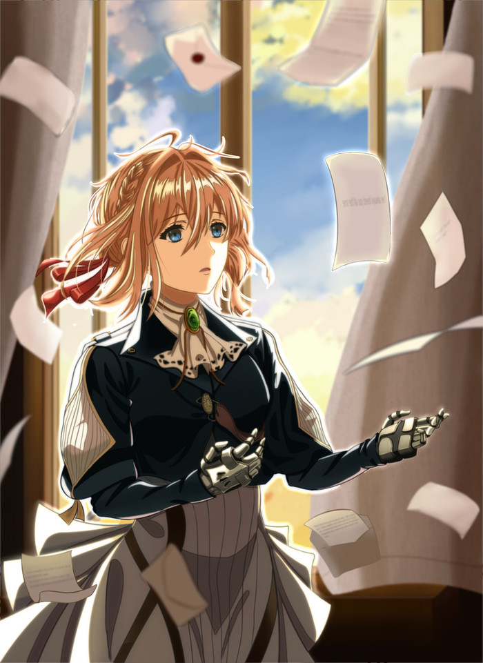 Anime Art - Anime, Anime art, Violet Evergarden