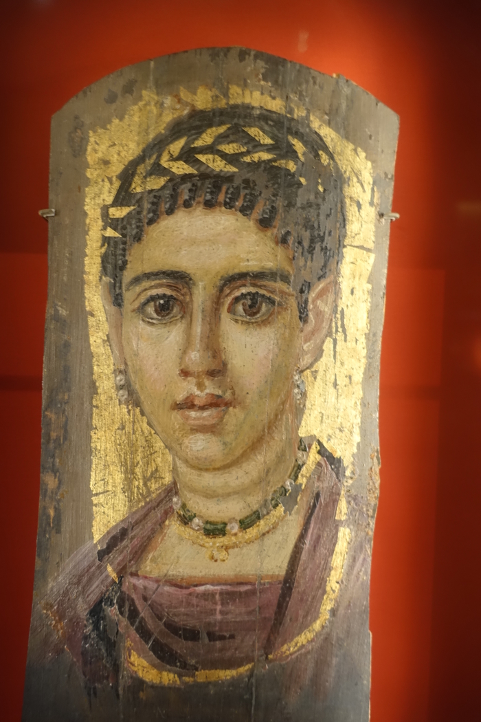 Egyptian portraits at the Metropolitan Museum of Art - My, Museum, Ancient Egypt, Painting, Fayum portraits, Longpost