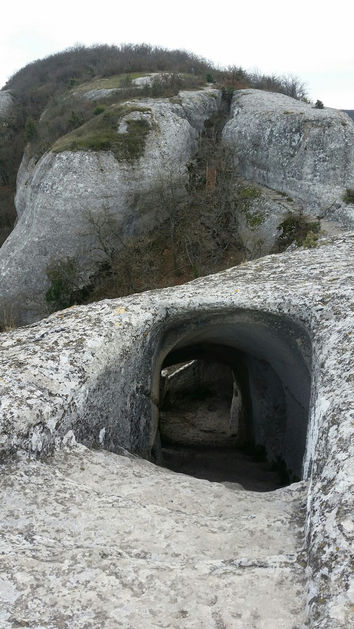 Crimea is ours. Eski-kermen. City on the mountain. - Crimea, The mountains, Caves, Old city, Longpost