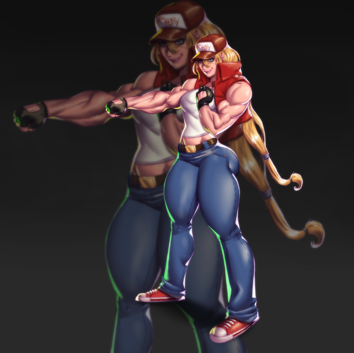 Terry Bogard Gender Swap Ashg-linkin, ,  , -, The King of Fighters,  63, Terry bogard, Fatal Fury