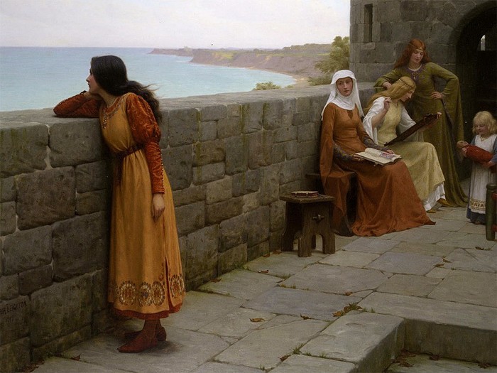 Some paintings by Edmund Blair Leighton - Art, Artist, Longpost