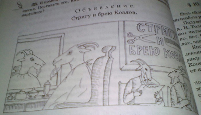 From textbook... - School, My, Textbook, Goat, Books, Children