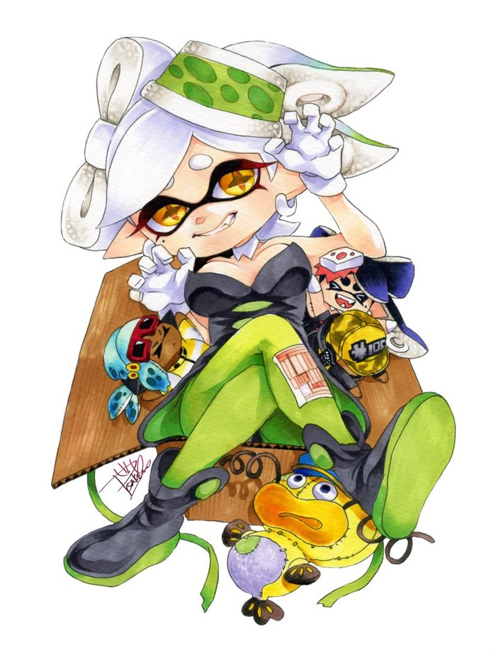  - ! :3 Splatoon, , , Marie (Splatoon)