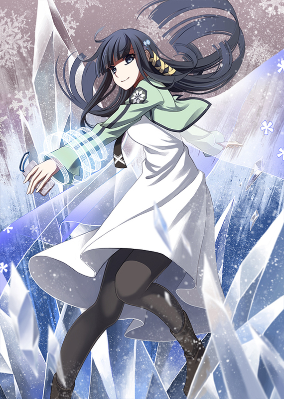 Snow Queen - Anime art, Mahouka koukou no rettousei, Shiba miyuki, Anime, Longpost