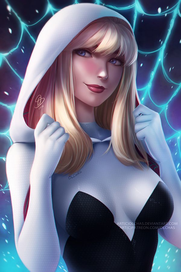Spider Gwen by OlchaS Olchas,  , -, 