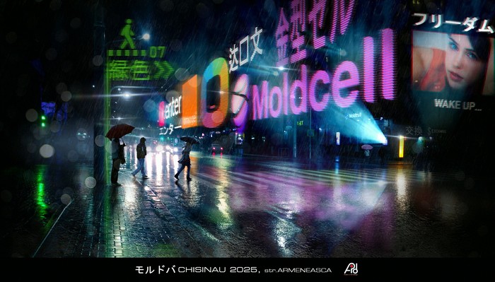 Chisinau2025 - My, Photoshop, Moldova, Future, Heavy rain, Future