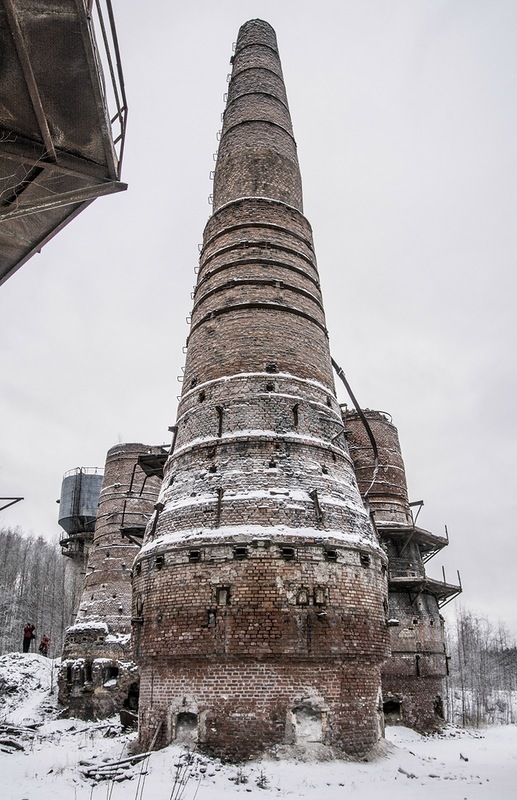 Рускеальский мраморно-известковый завод. - Рускеала, Завод, Длиннопост, Фотография, Заброшенное, Мраморный карьер