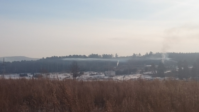 Зимняя деревня