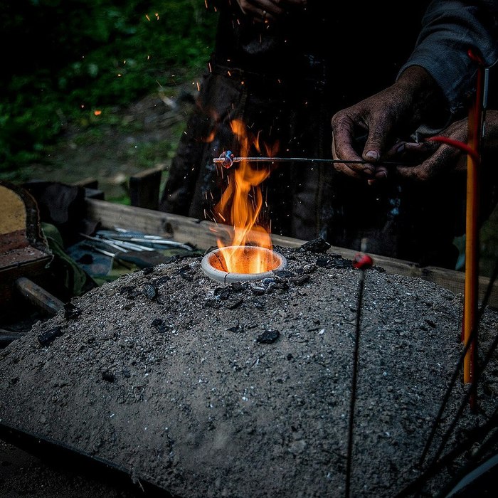 Games with fire or legends and legends about the birth of things in the flame. - My, Needlemen, Glass, Lampwork, Fire, Longpost, Handmade, Historical reconstruction, Needlework