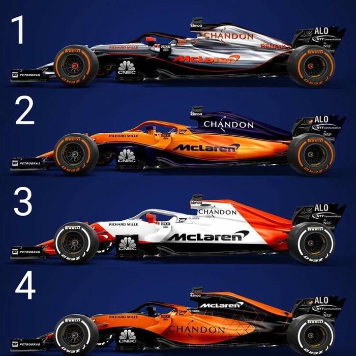 McLaren Renault 2018 ������� ���