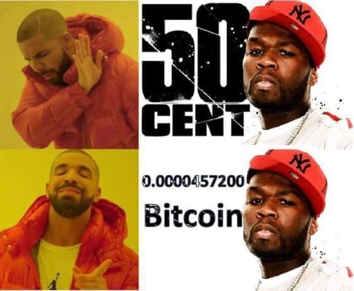 0.0000457200 bitcoin - Reddit, Bitcoins, 50 Cent