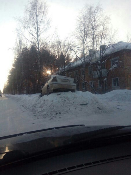 Parking Master - The photo, Longpost, Snow, Parking